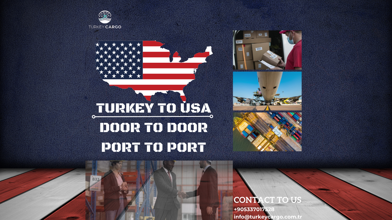 TURKEY TO AMERICA AIR CARGO & SEA SHIPPING PRICE