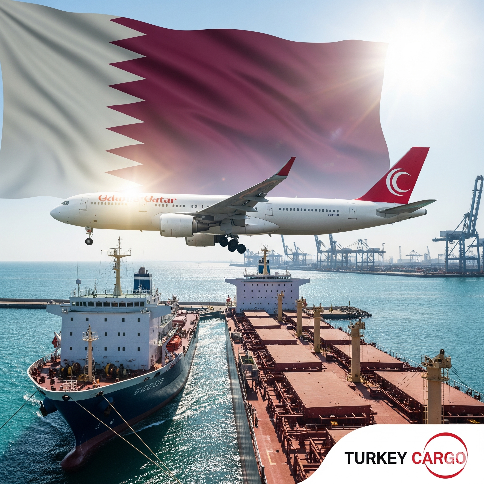 🌍 Air & Sea Freight from Turkey to Qatar