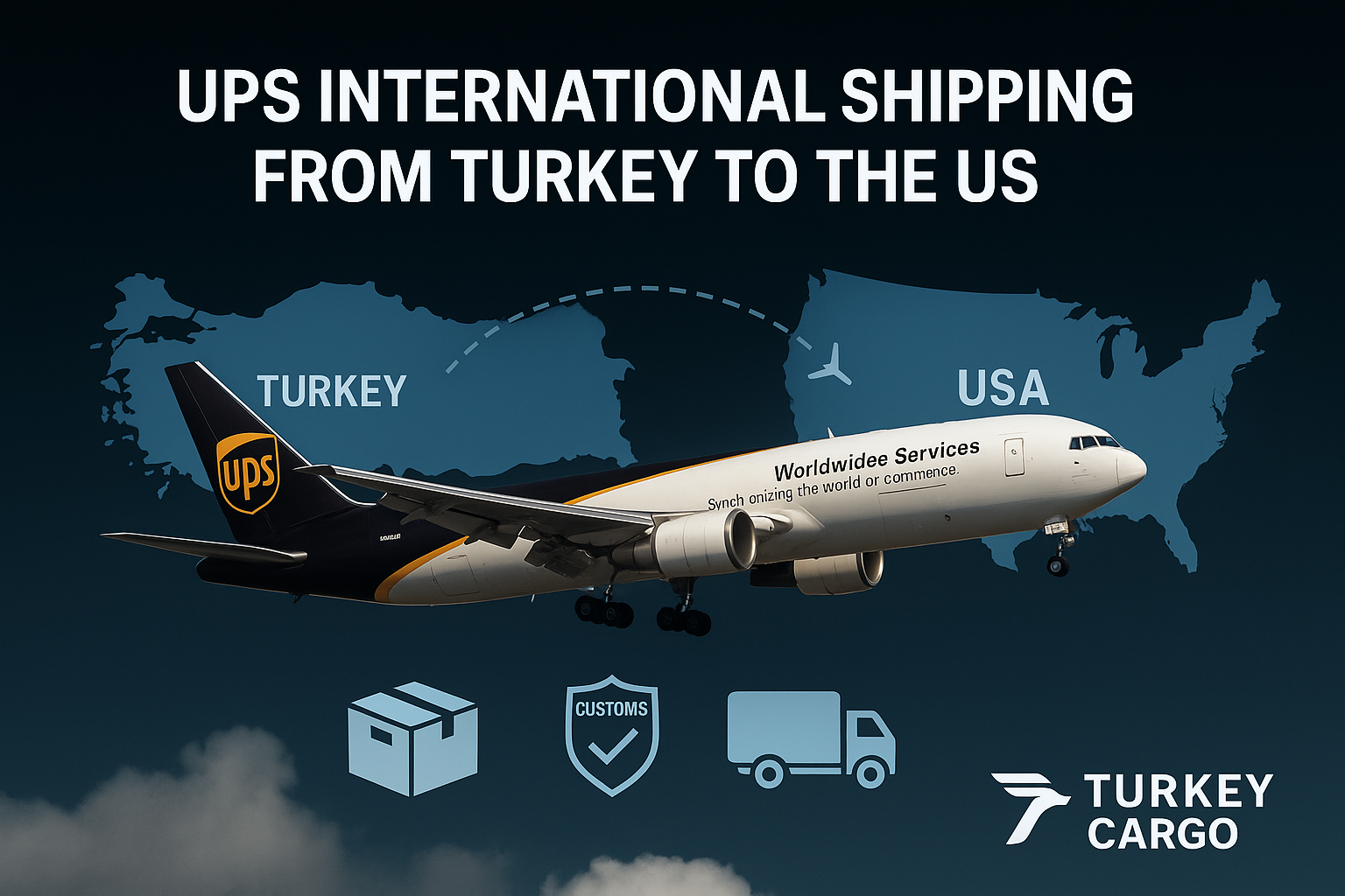 🌍 Why Choose UPS for Turkey–USA Shipping?